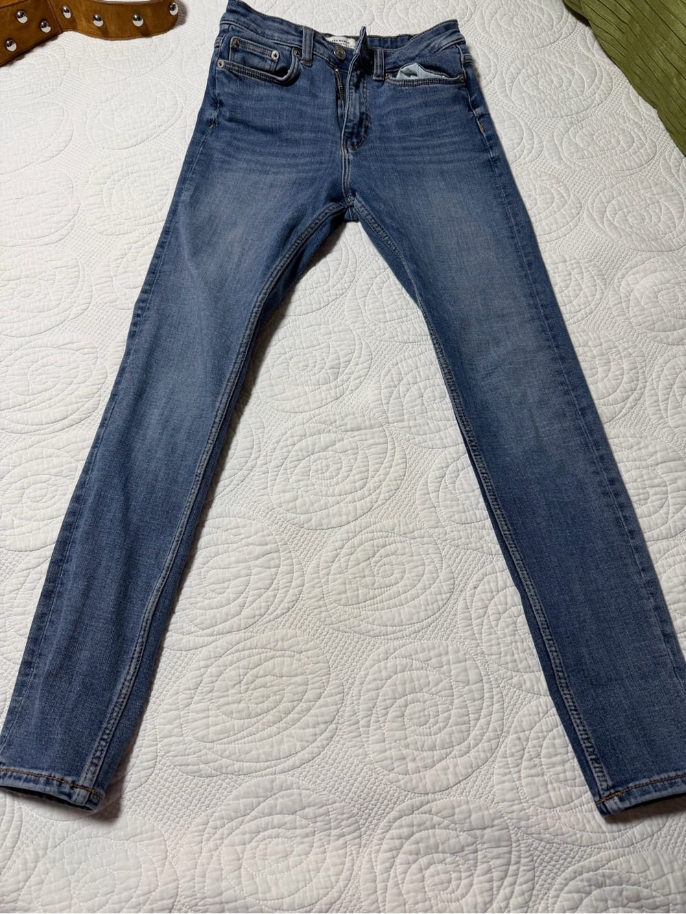 Zara Skinny Women’s Jeans - Faded Blue Wash